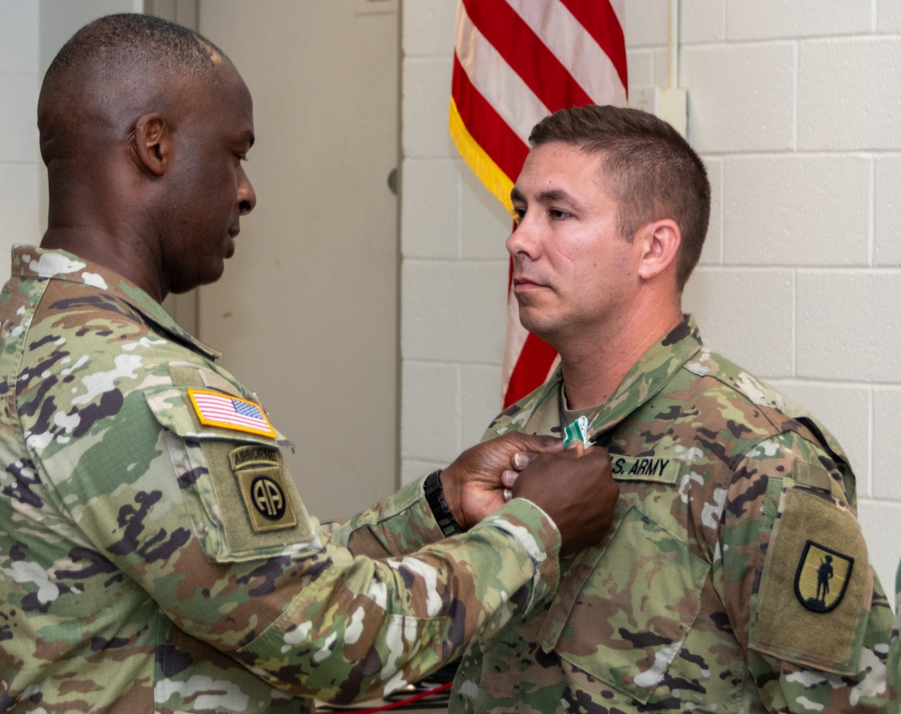 PNG Soldier wins TRADOC Small Group Leader of the Year