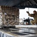 Yokota AB, Travis AFB Airmen load cargo onto C-17 Globemaster III in support of MG23