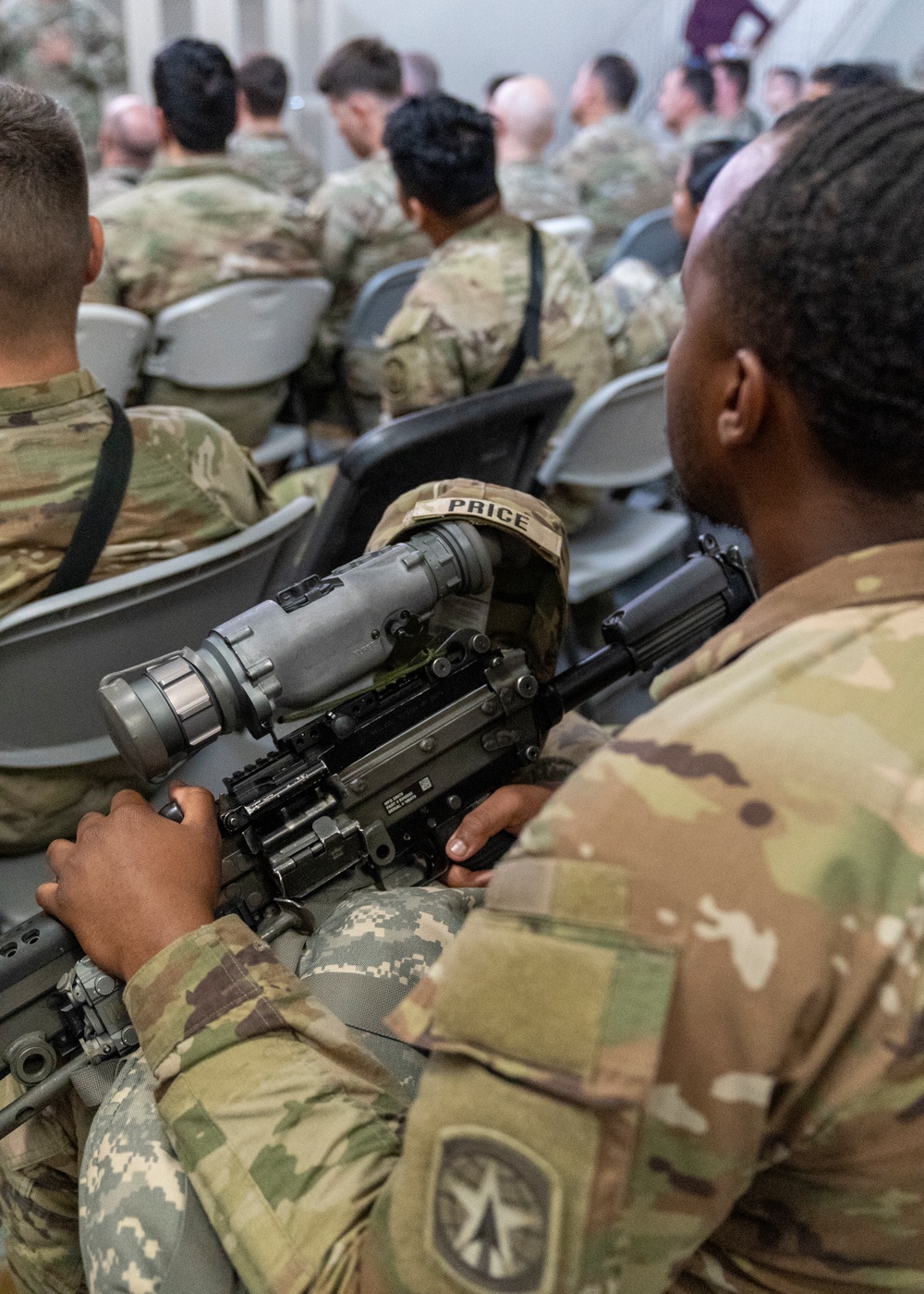 519th Military Battalion arrives at  White Sands Missile Range