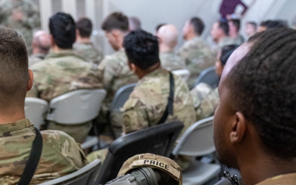 519th Military Battalion arrives at  White Sands Missile Range