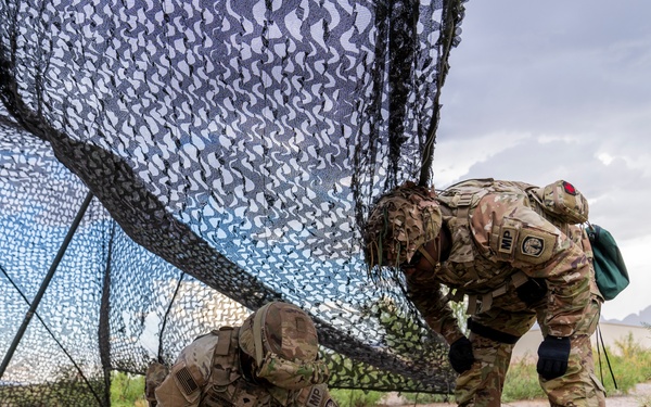 TF51 observe 549th Military Police Company at spot check site