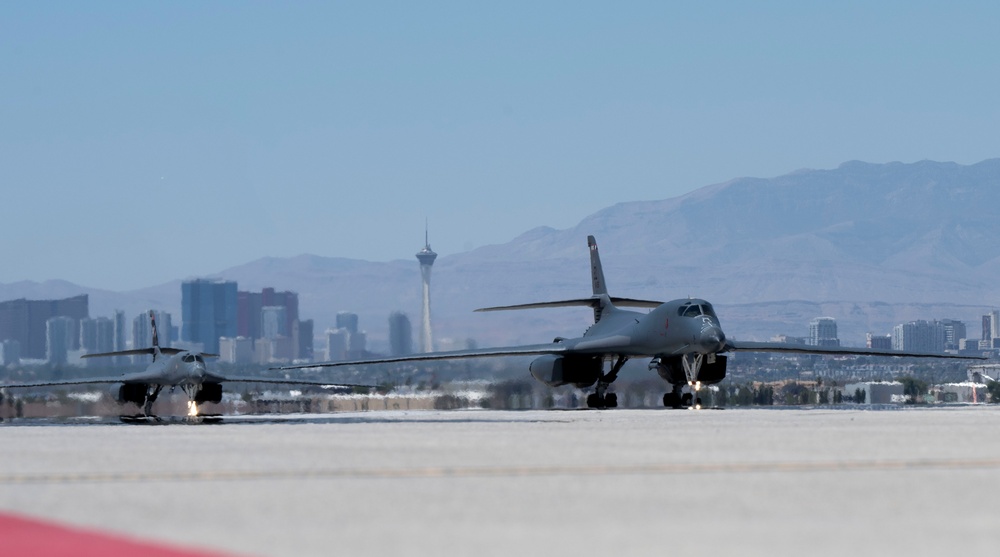 34th Bomb Squadron Arrives at Red Flag 23-3