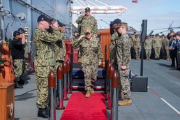 USS America Holds Change of Command