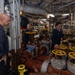 USS Bataan Sailors conduct fuel alignment walkthrough