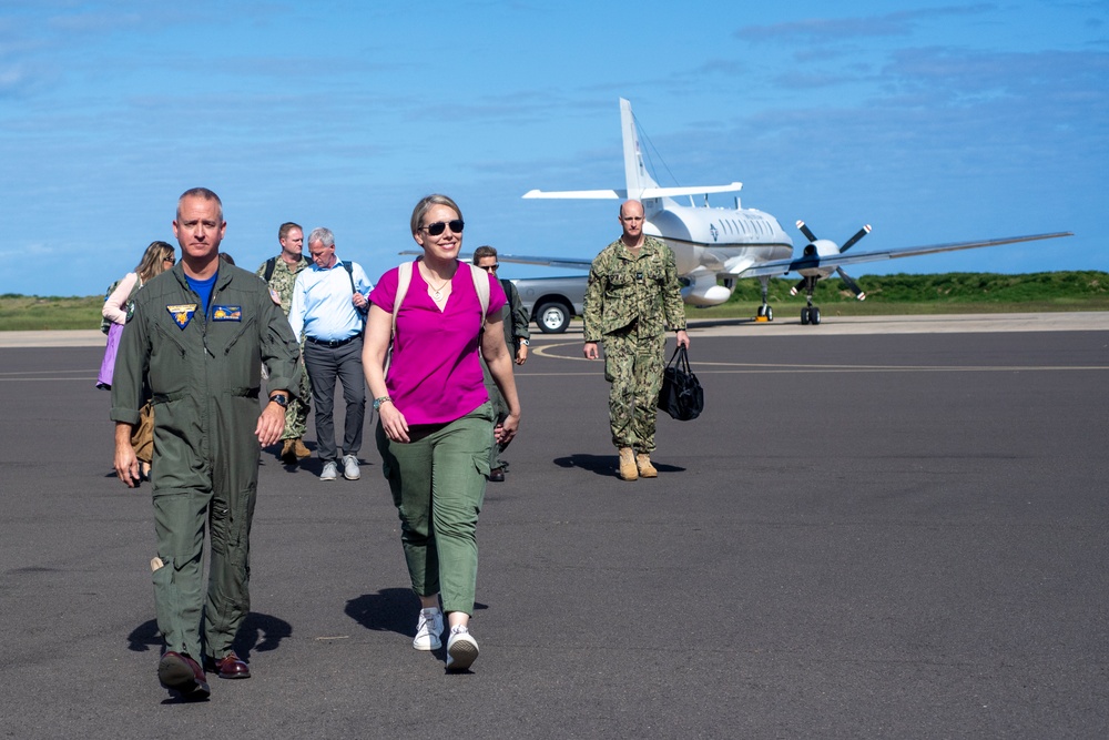 Navy Assistant Secretary  Meredith Berger Visits Pacific Missile Range Facility