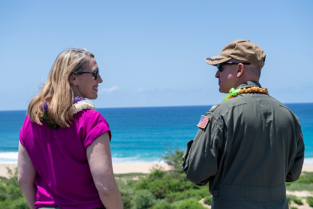 Navy Assistant Secretary  Meredith Berger Visits Pacific Missile Range Facility