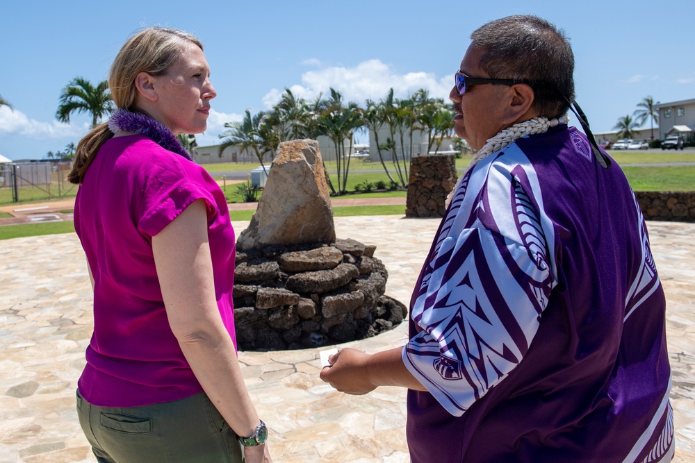 Navy Assistant Secretary  Meredith Berger Visits Pacific Missile Range Facility