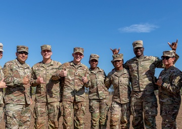 Charlie Company, 524th Division Sustainment Support Battalion Promotion Ceremony