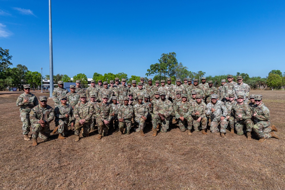 Charlie Company, 524th Division Sustainment Support Battalion Promotion Ceremony