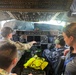 U.S. and Australian Airmen use halo glasses for avionics