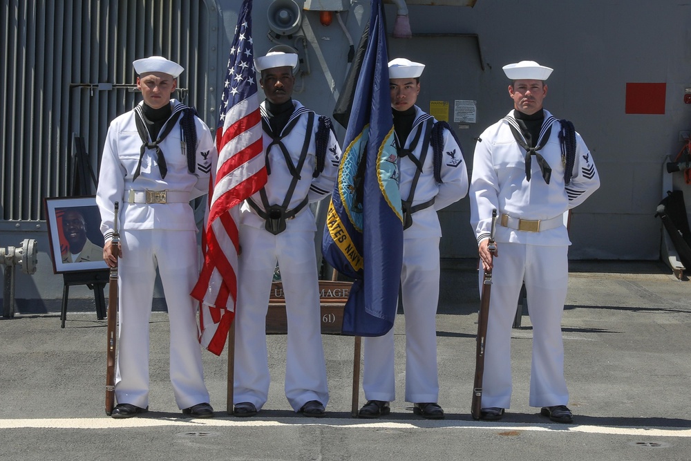 Color Guard For Memorial