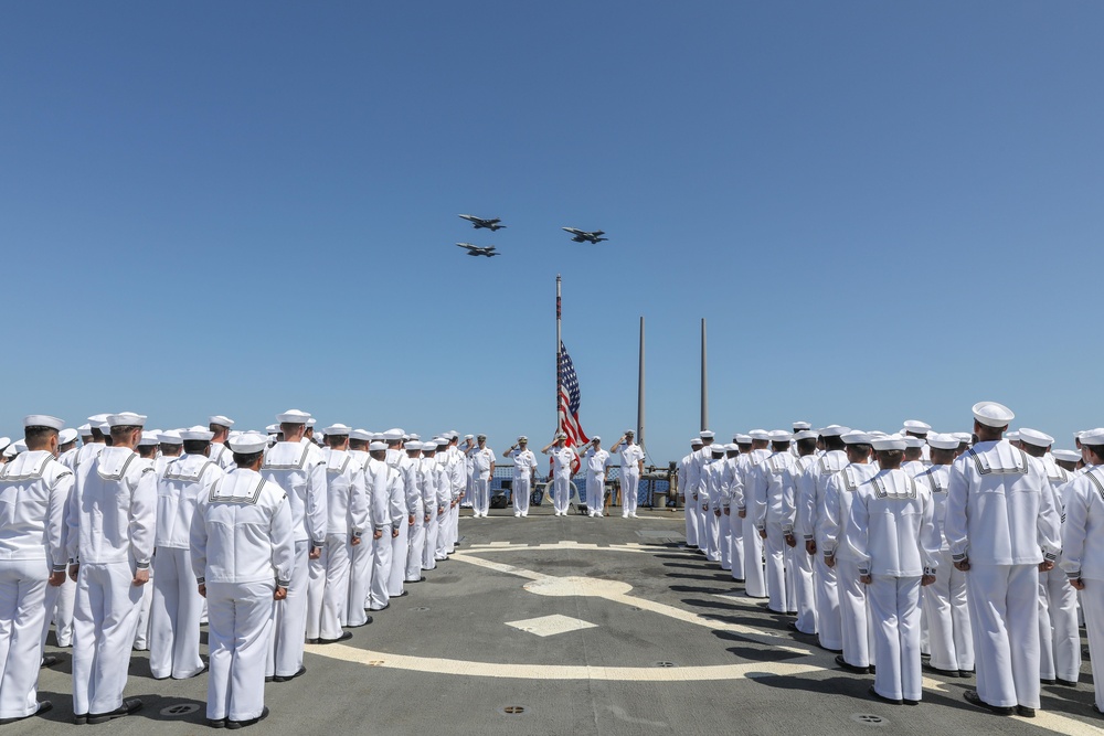 Missing Man Formation Fly Over