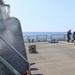 Sailors Move Equipment During Drill
