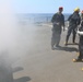 Sailors Practice Fighting A Fire