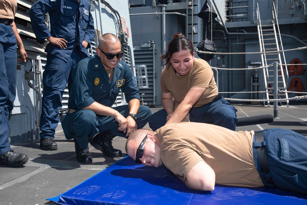 USS Normandy Participates in Neptune Strike