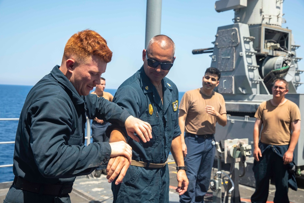 USS Normandy Participates in Neptune Strike