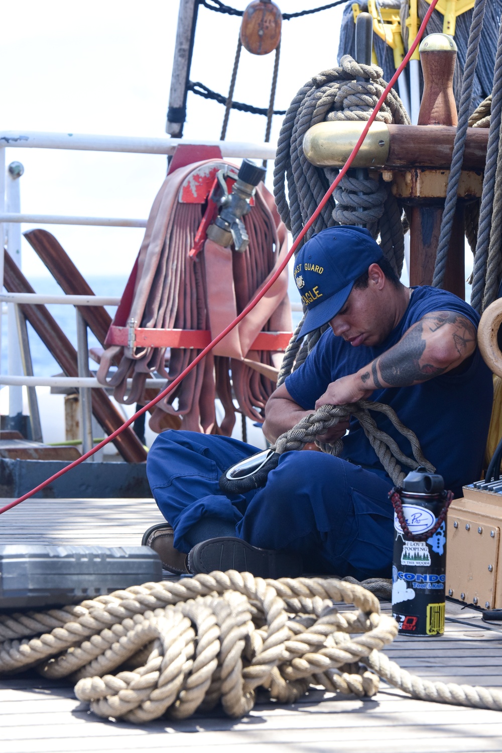 USCGC Eagle seamanship