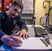 USS McFaul Conducts a General Quarters Drill