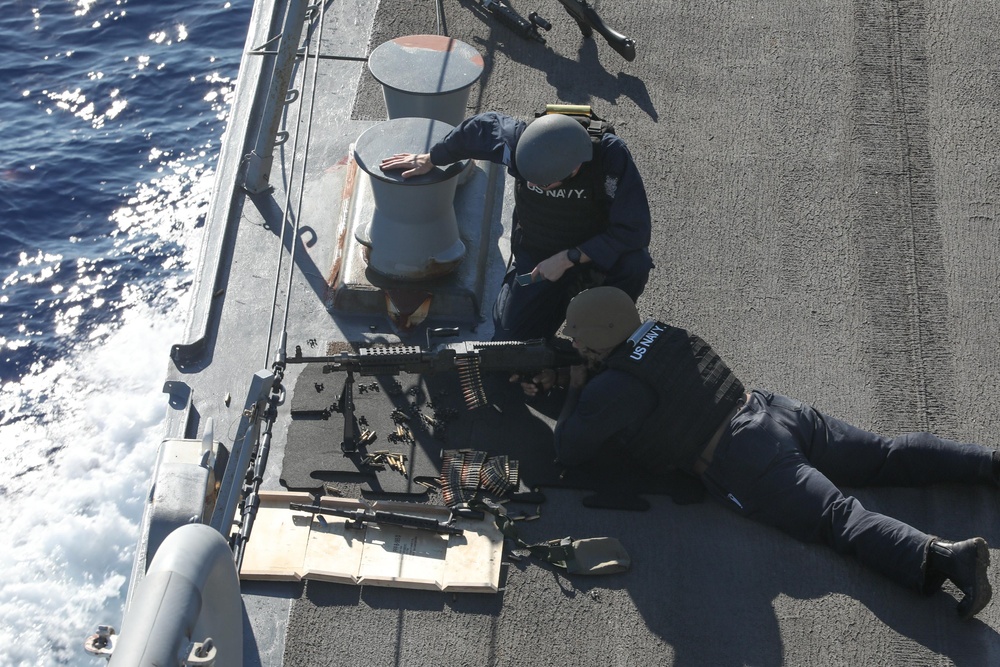 USS Thomas Hudner Gun Shoot