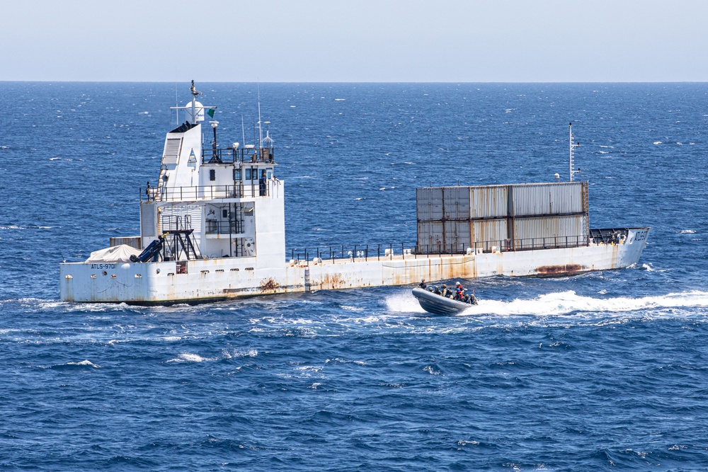 USS Sterett Conducts Visit Board Search and Seizure (VBSS) Drills