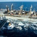 USS Ronald Reagan (CVN 76) conducts fueling-at-sea with USNS Rappahannock (T-AO-204)