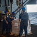 USS Ronald Reagan (CVN 76) conducts fueling-at-sea with USNS Rappahannock (T-AO-204)