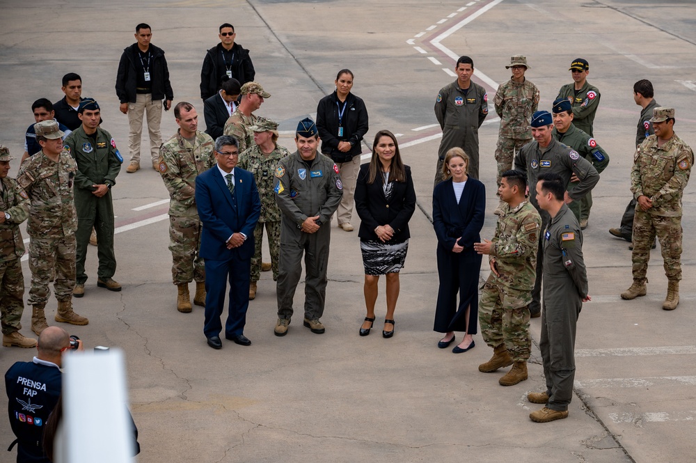 U.S. and Peruvian Leaders attend event marking Resolute Sentinal 2023