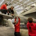 USS Carl Vinson (CVN 70) Sailors Conduct Maintenance in the Pacific Ocean