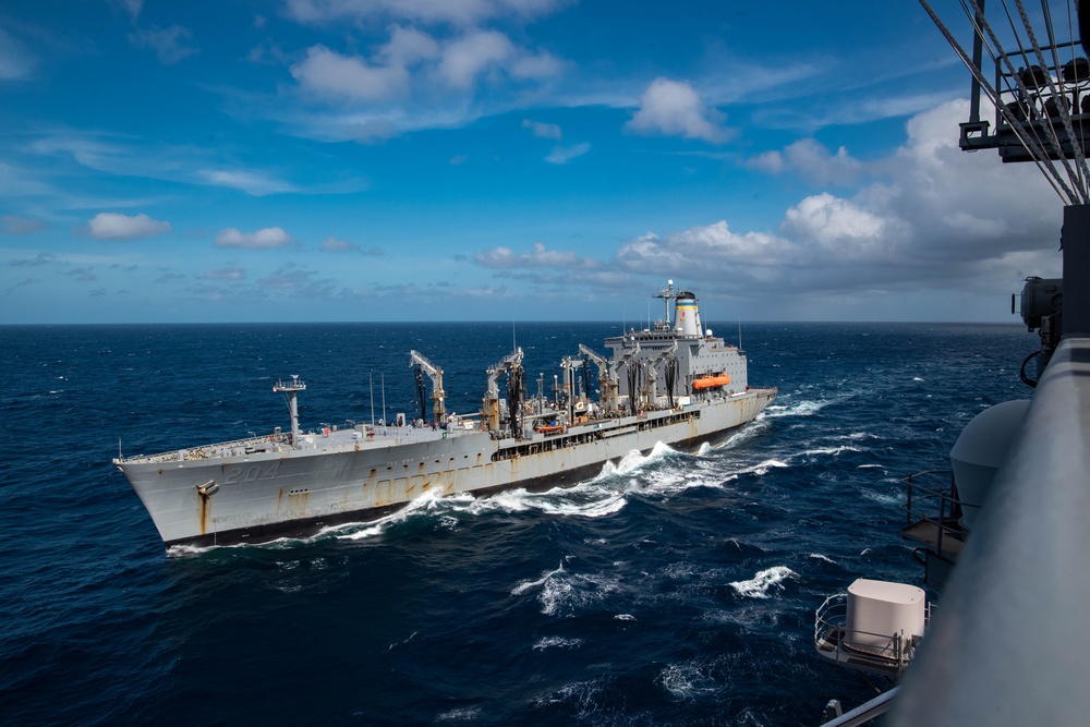 DVIDS - Images - USS Ronald Reagan (CVN 76) conducts a replenishment-at ...