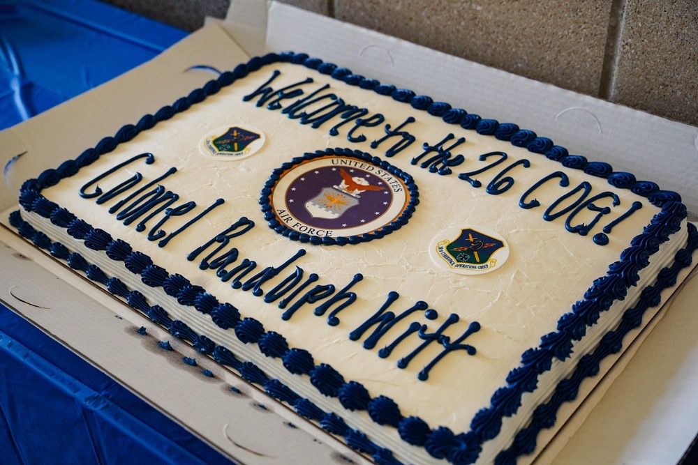 The 26th Cyberspace Operations Group welcomes new commander