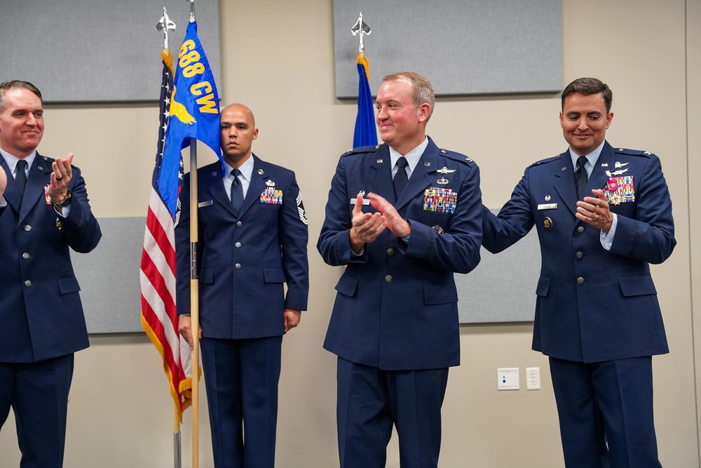 The 26th Cyberspace Operations Group welcomes new commander