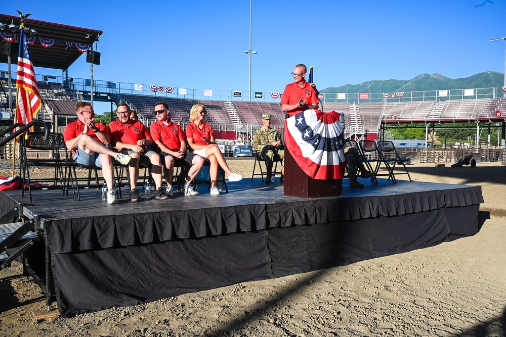 Utah National Guard supports 25th annual Spanish Fork Flag Retirement Ceremony