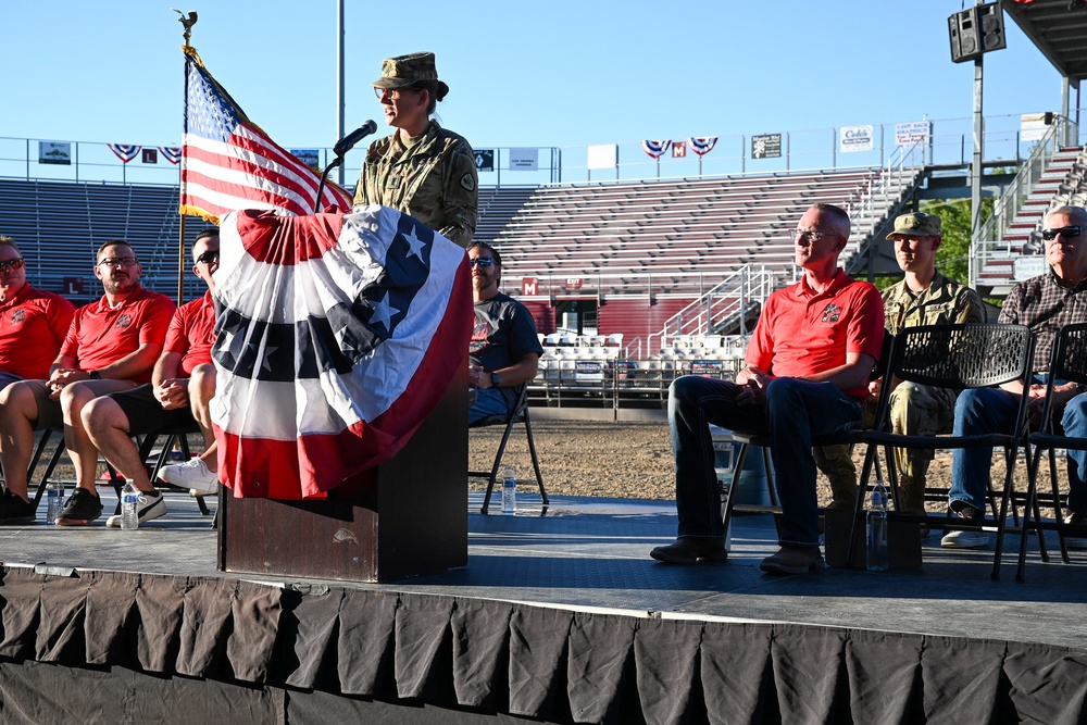 Utah National Guard supports 25th annual Spanish Fork Flag Retirement Ceremony