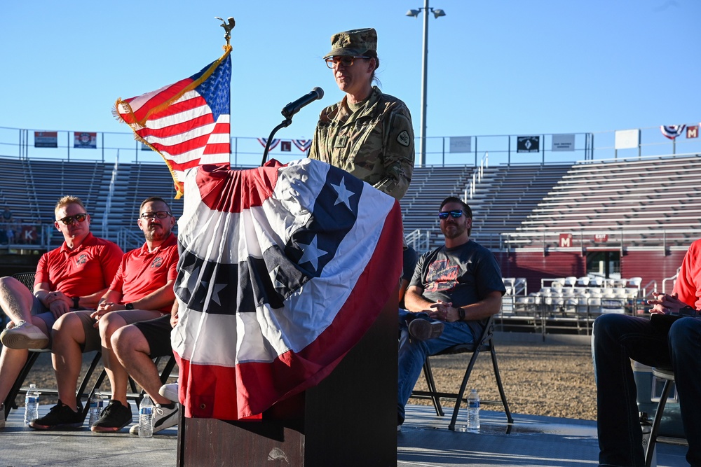 Utah National Guard supports 25th annual Spanish Fork Flag Retirement Ceremony