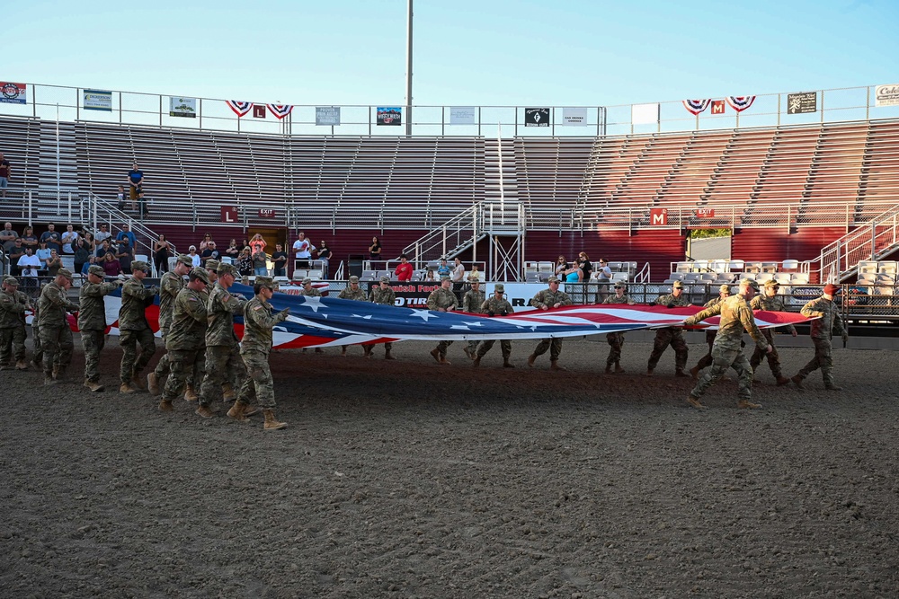 Utah National Guard supports 25th annual Spanish Fork Flag Retirement Ceremony