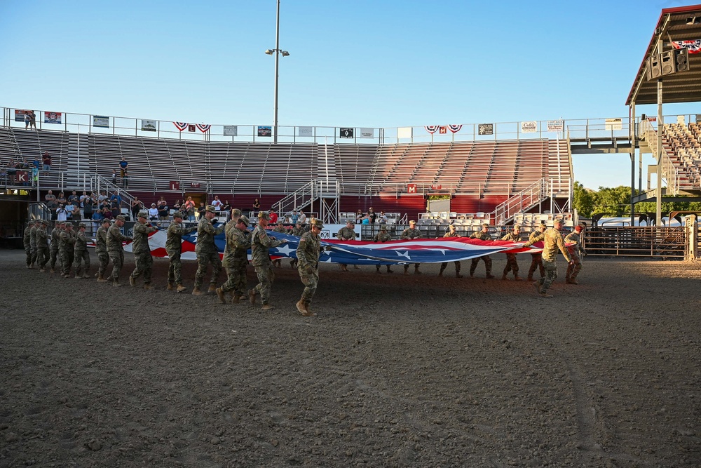 Utah National Guard supports 25th annual Spanish Fork Flag Retirement Ceremony