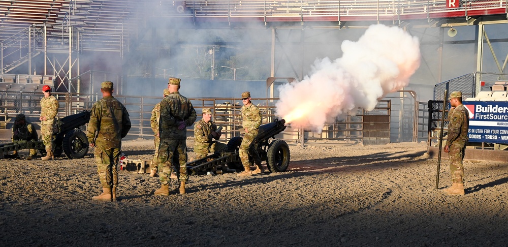 Utah National Guard supports 25th annual Spanish Fork Flag Retirement Ceremony