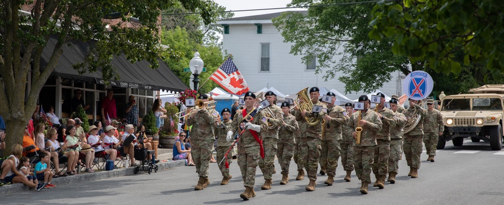 10th Mountain Division Soldiers participate in Canadian-American Festival