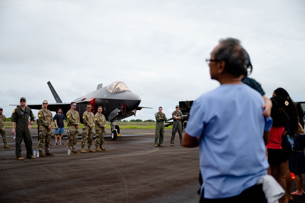 Northern Edge 23-2: Static Display on Palau