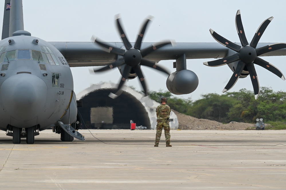 Resere aircrew transports reserve POL team for forward refueling training