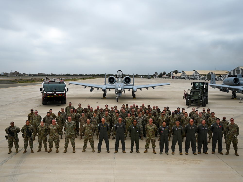 10th Air Force Commander visits 64th Air Expeditionary Wing