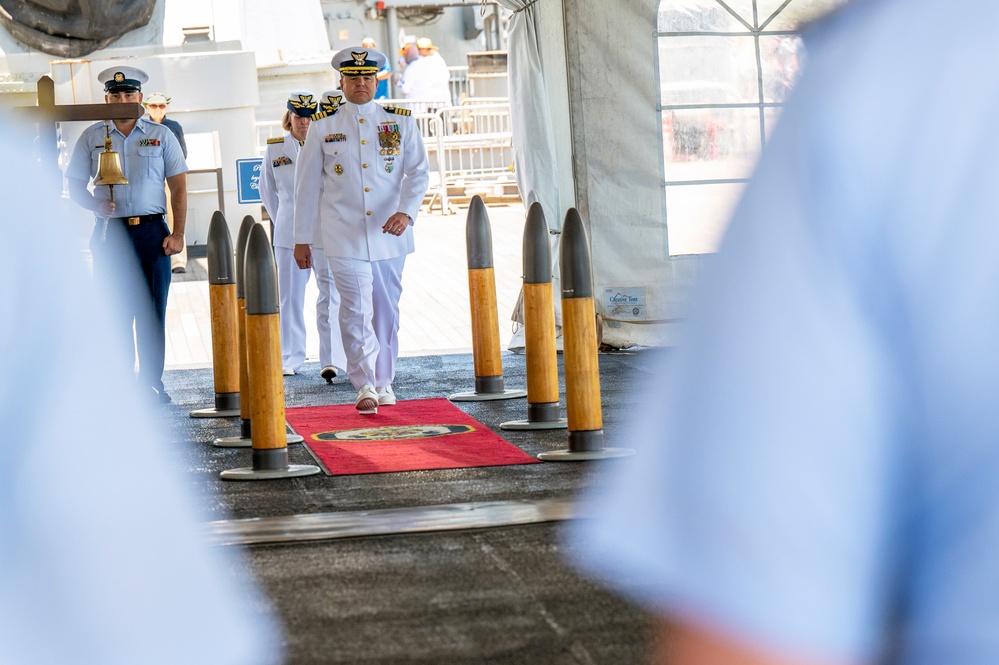 USCGRU-INDOPACOM Holds Change of Command