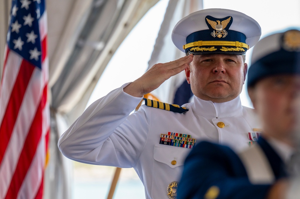 USCGRU-INDOPACOM Holds Change of Command