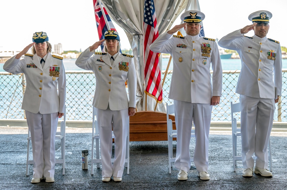 USCGRU-INDOPACOM Holds Change of Command