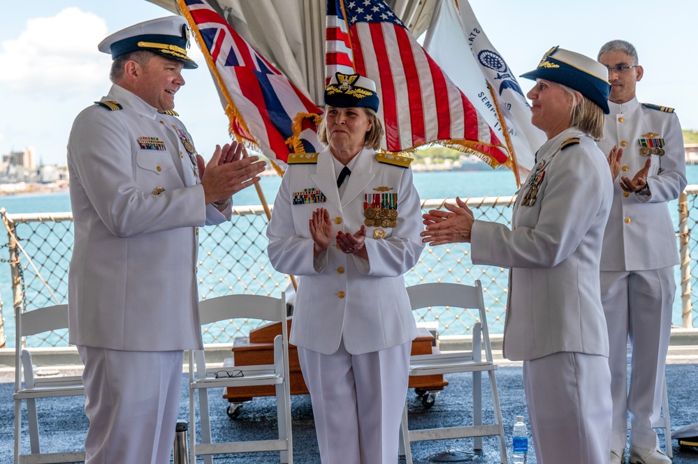 USCGRU-INDOPACOM Holds Change of Command