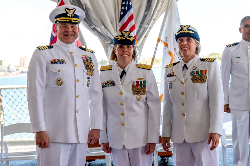 USCGRU-INDOPACOM Holds Change of Command