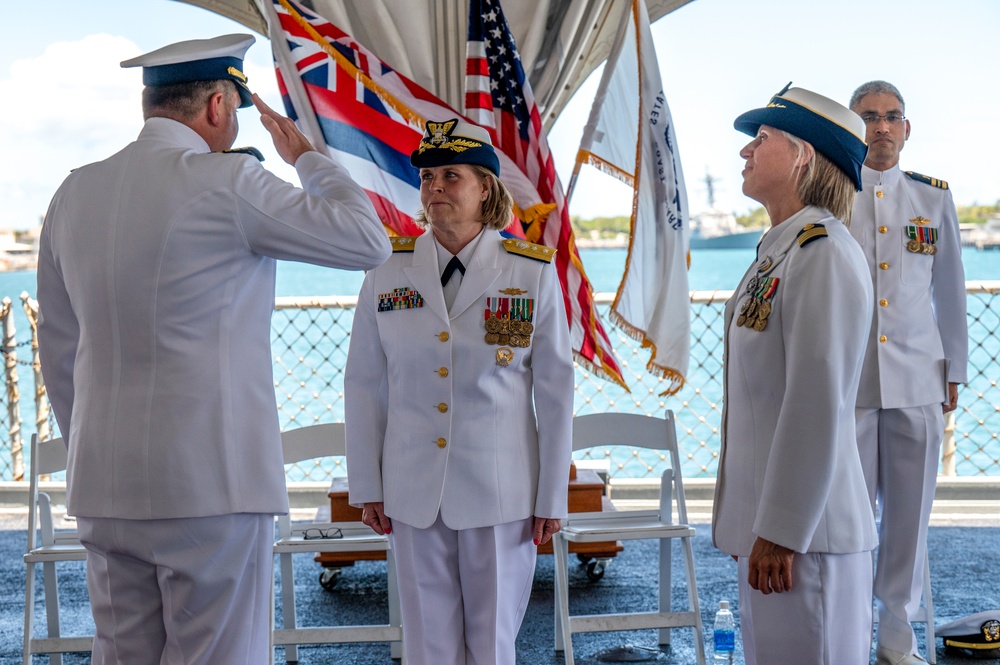 USCGRU-INDOPACOM Holds Change of Command