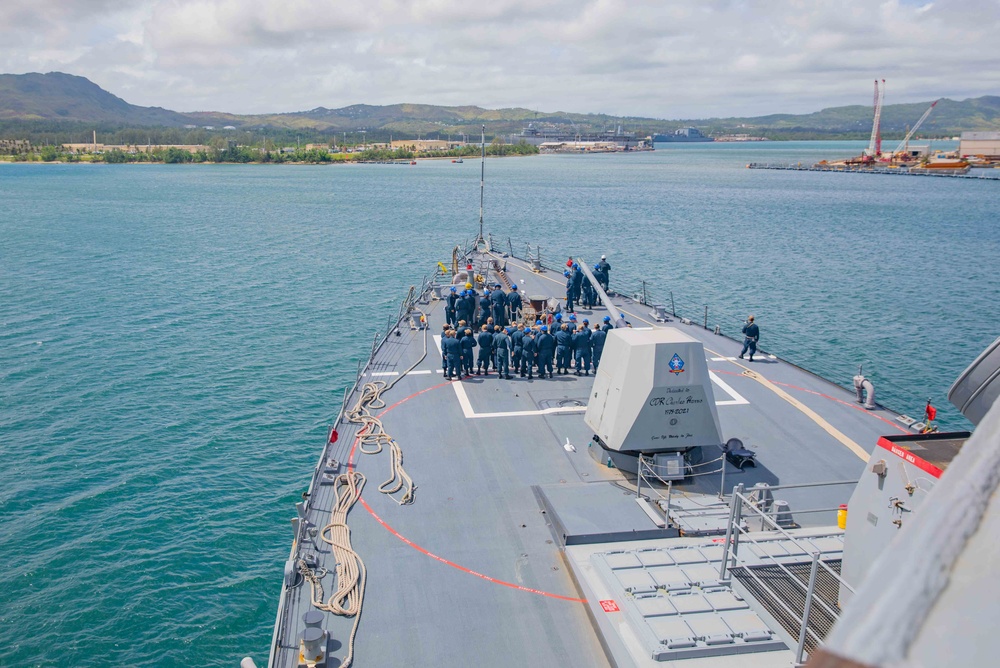 USS Howard (DDG 83) Guam Port Visit