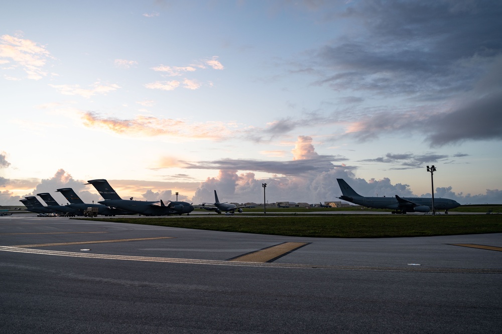 MG23: Skies over Andersen Air Force Base