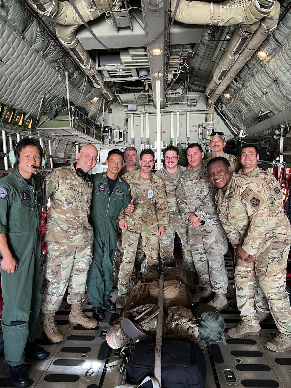 621st AMSOS, AMLOS, and EAGLEs Land in Tinian for Mobility Guardian 23